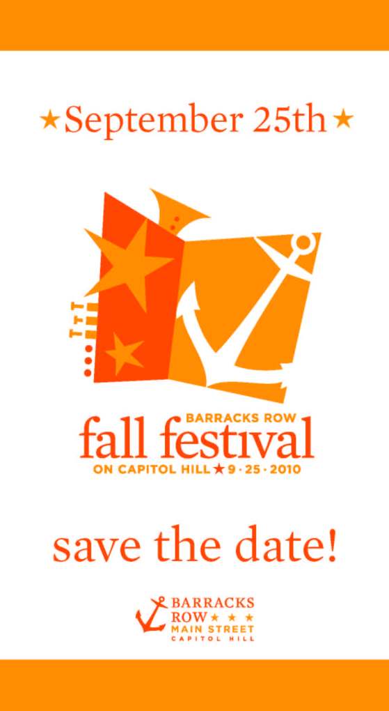 September 25 - Barracks Row Fall Festival on Capitol Hill!